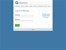 Tablet Screenshot of pfm.geezeo.com